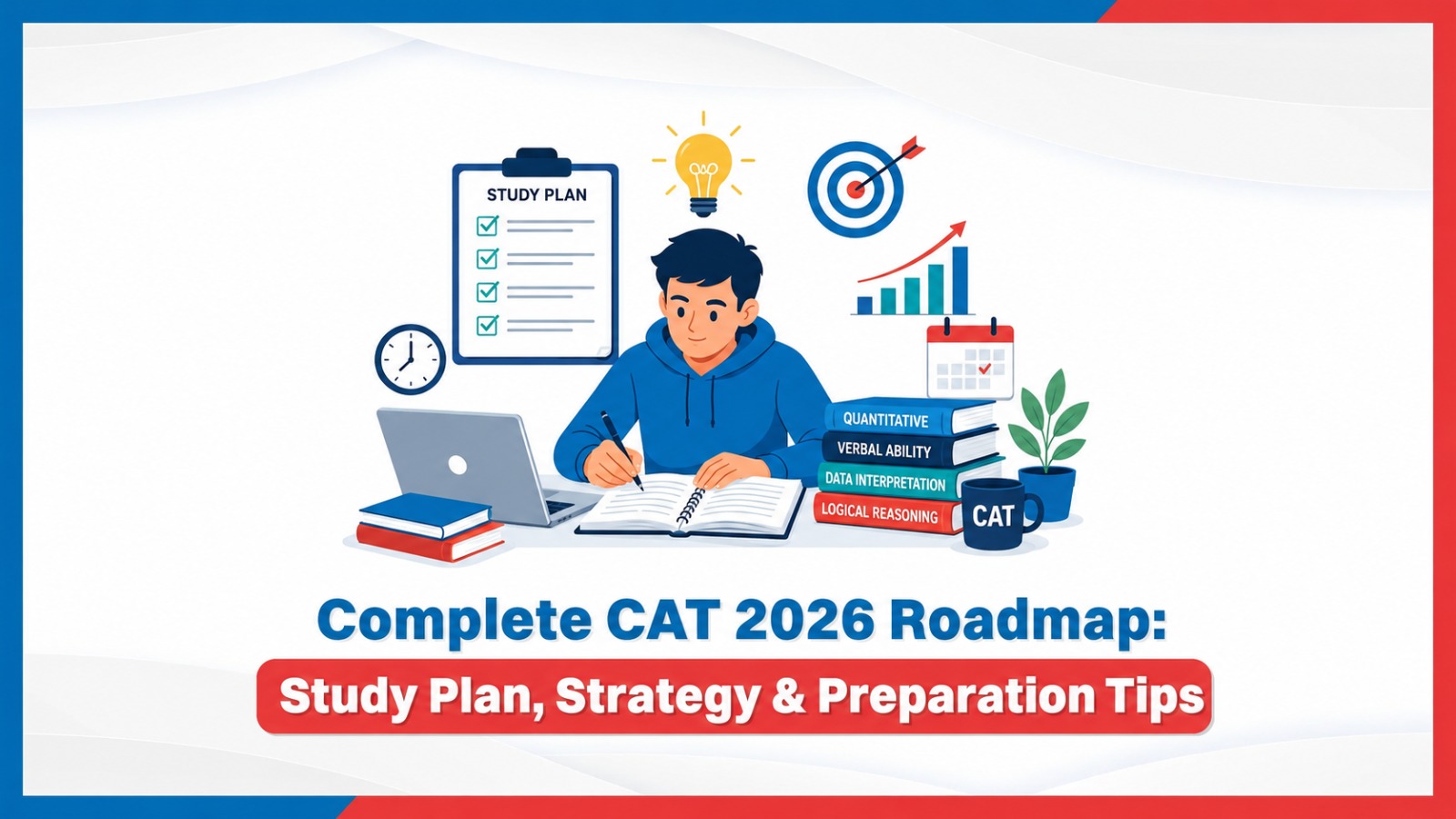 Complete CAT 2026 Roadmap: Study Plan, Strategy & Preparation Tips